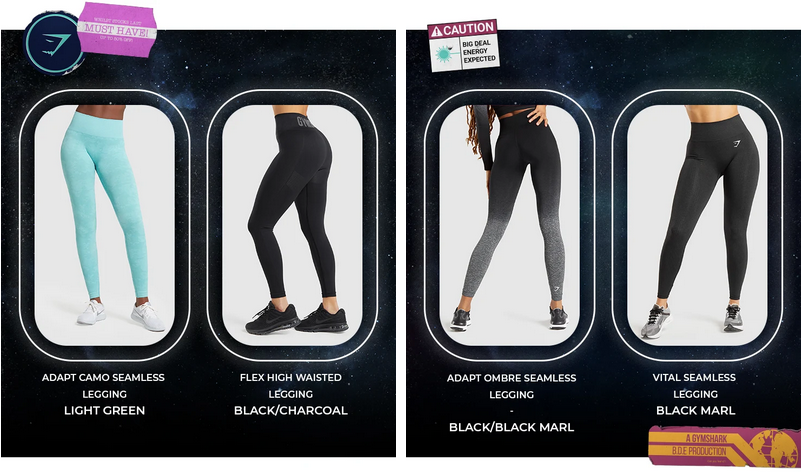 Gymshark 2020 Black Friday Ad Page 1