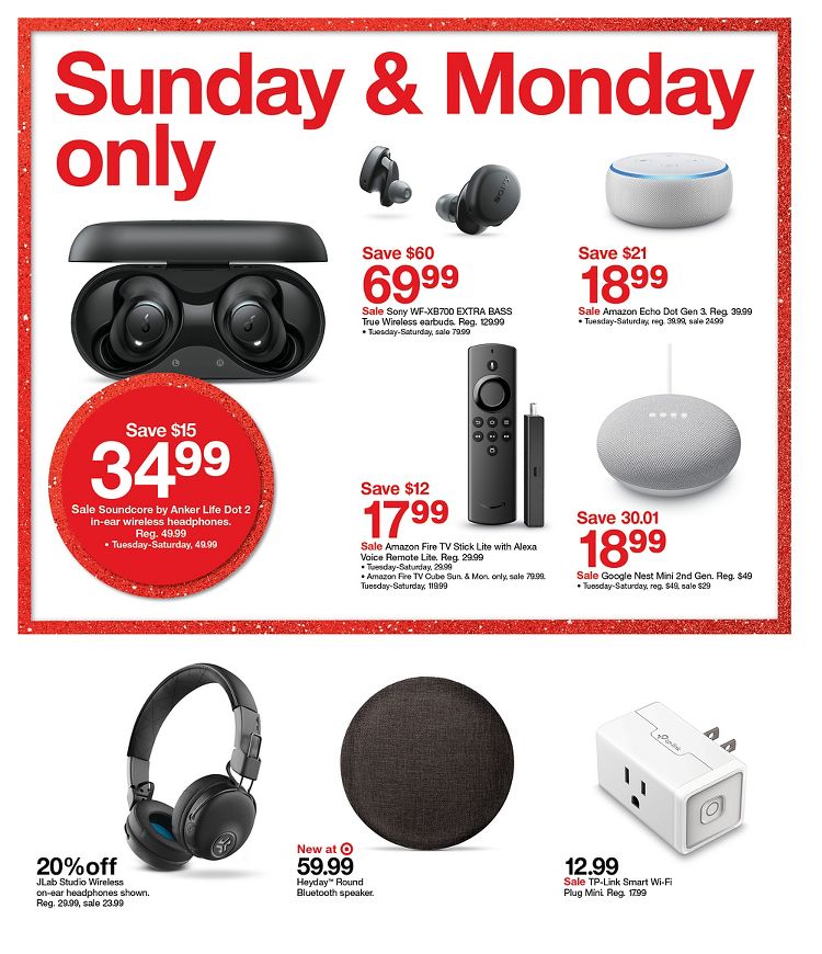 Target 2020 Cyber Monday Ad