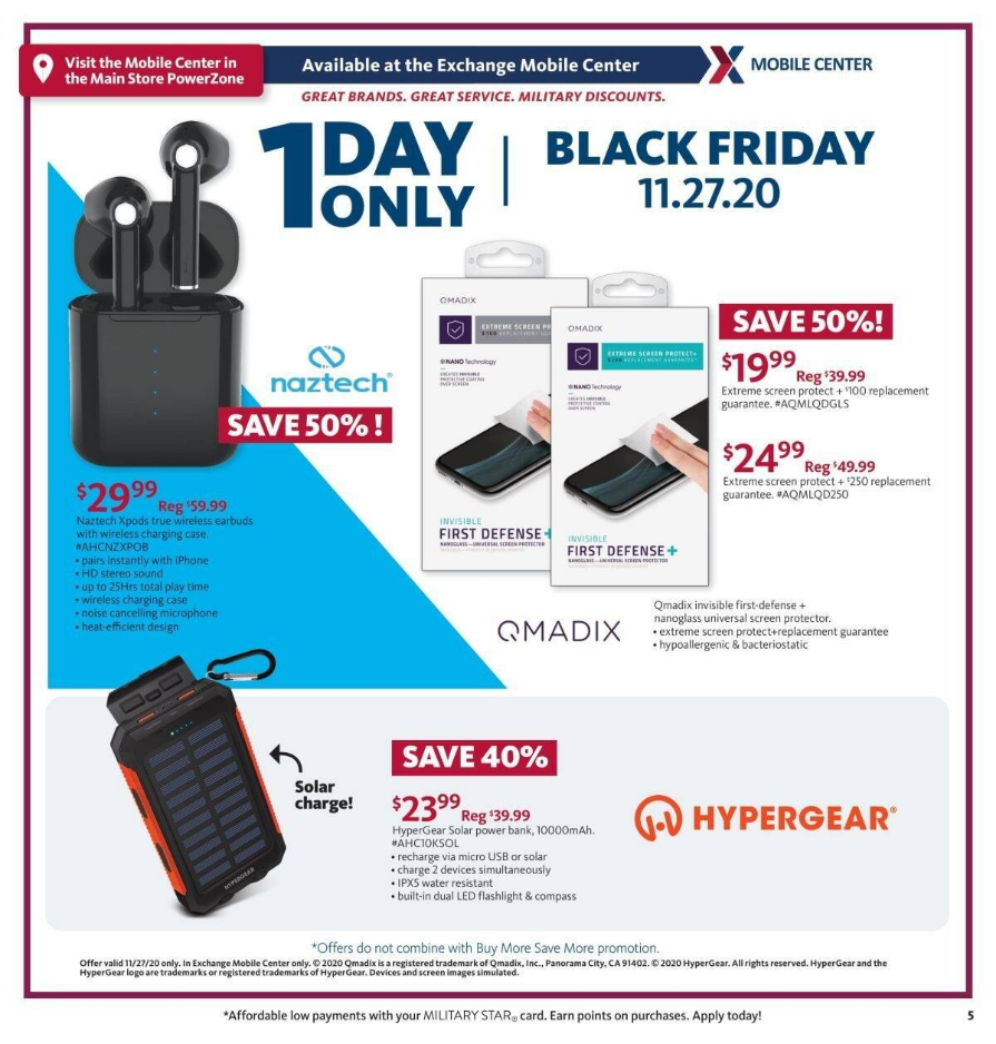 Army and Air Force Exchange Service 2020 Black Friday Ad Page 13