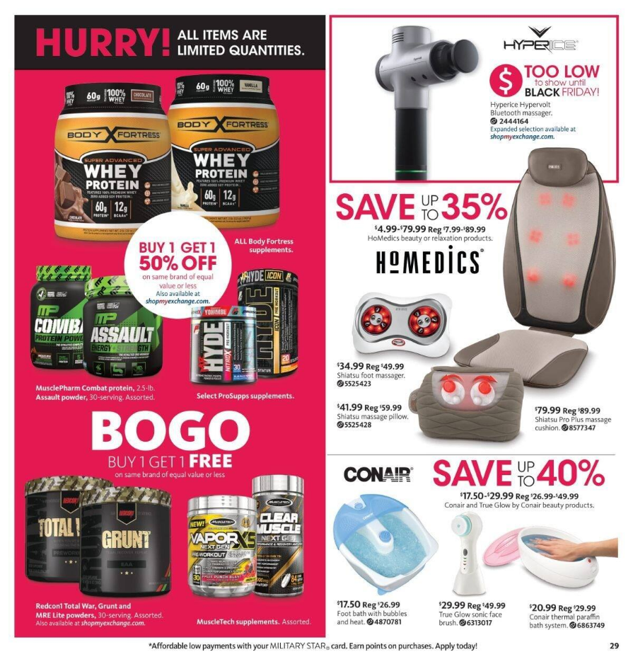 Army and Air Force Exchange Service 2020 Black Friday Ad Page 37