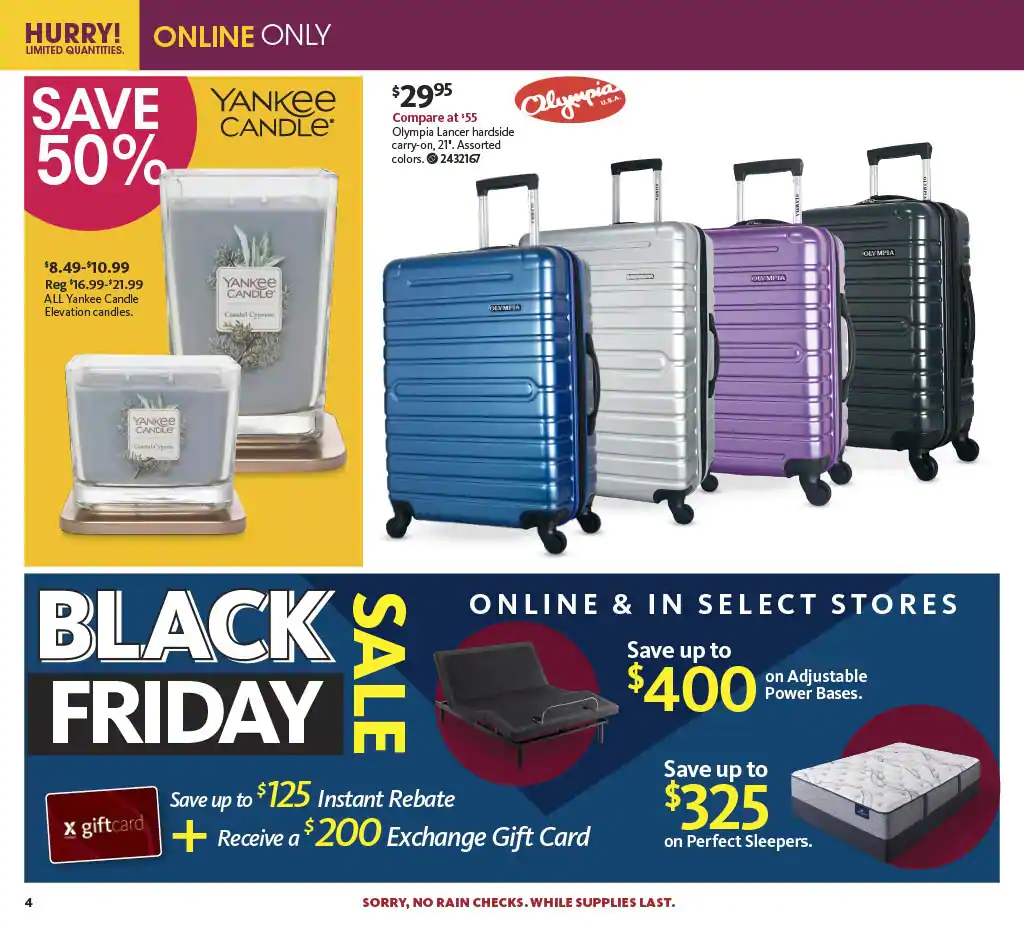 Army and Air Force Exchange Service 2020 Black Friday Ad Page 4