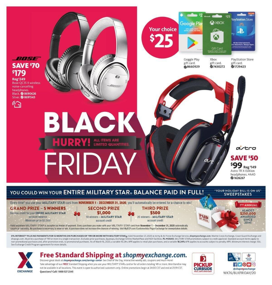 Army and Air Force Exchange Service 2020 Black Friday Ad Page 40