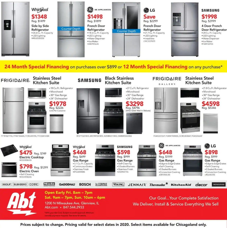 Abt Electronics 2020 Black Friday Ad Page 2