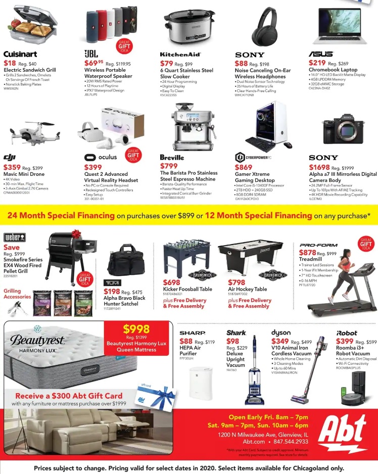 Abt Electronics 2020 Black Friday Ad Page 4