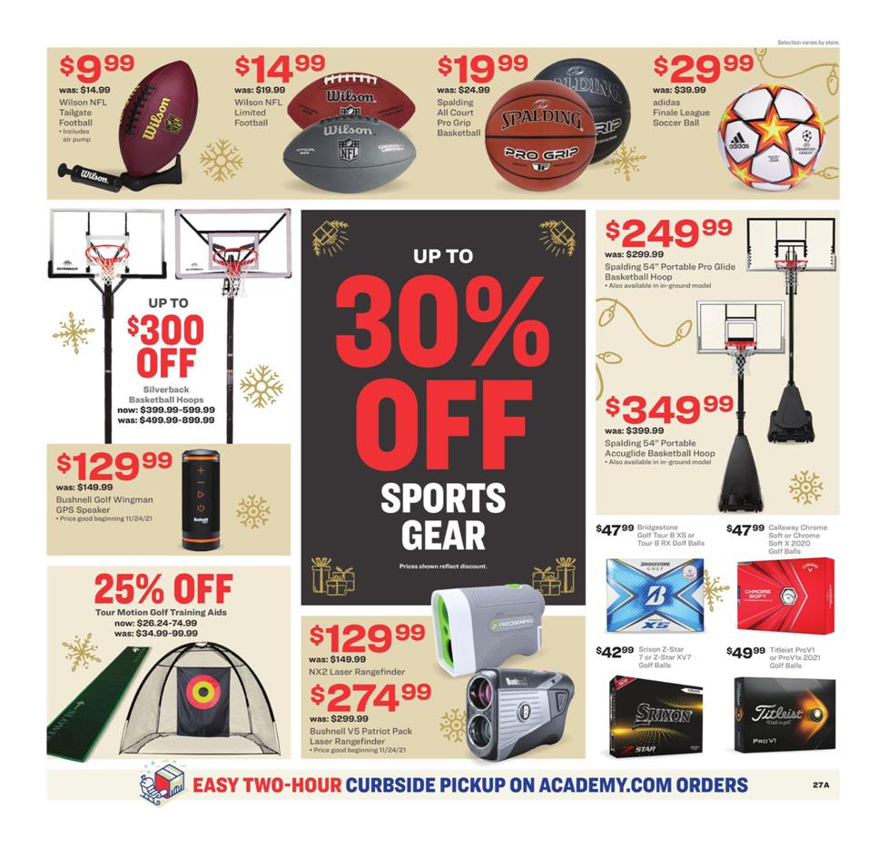 Academy Sports and Outdoors 2021 Black Friday Ad Page 27