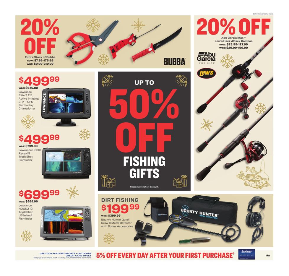 Academy Sports and Outdoors 2021 Black Friday Ad Page 9