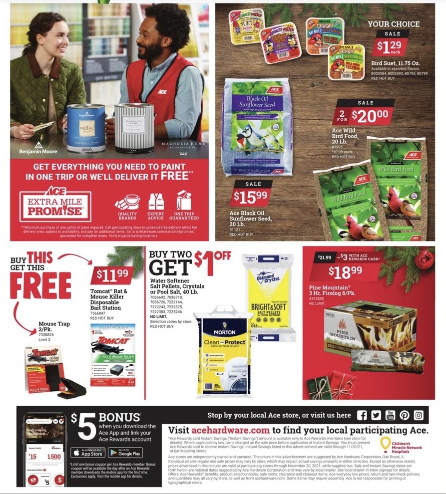 Ace Hardware 2021 Black Friday Ad Page 12