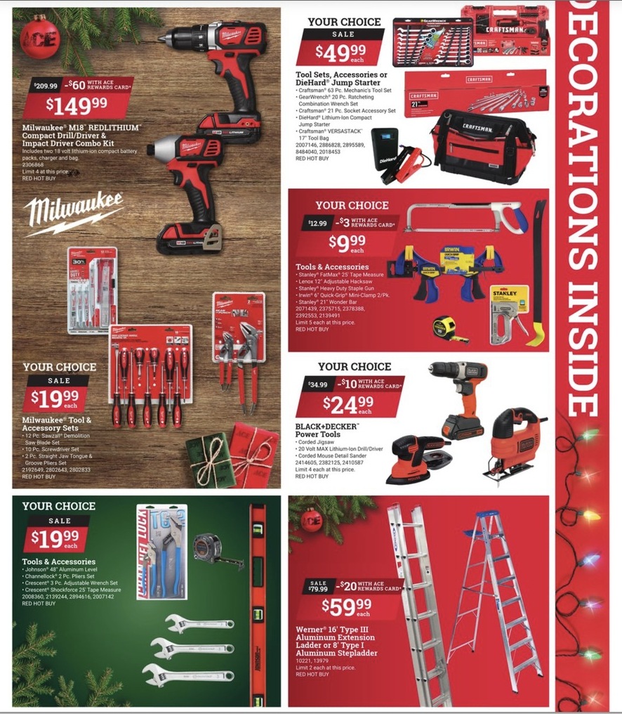 Ace Hardware 2021 Black Friday Ad Page 6