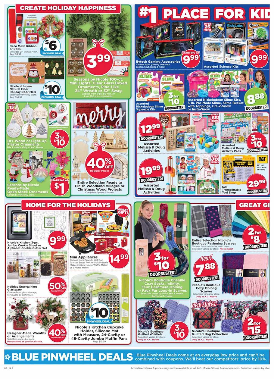 AC Moore 2019 Black Friday Ad Page 5