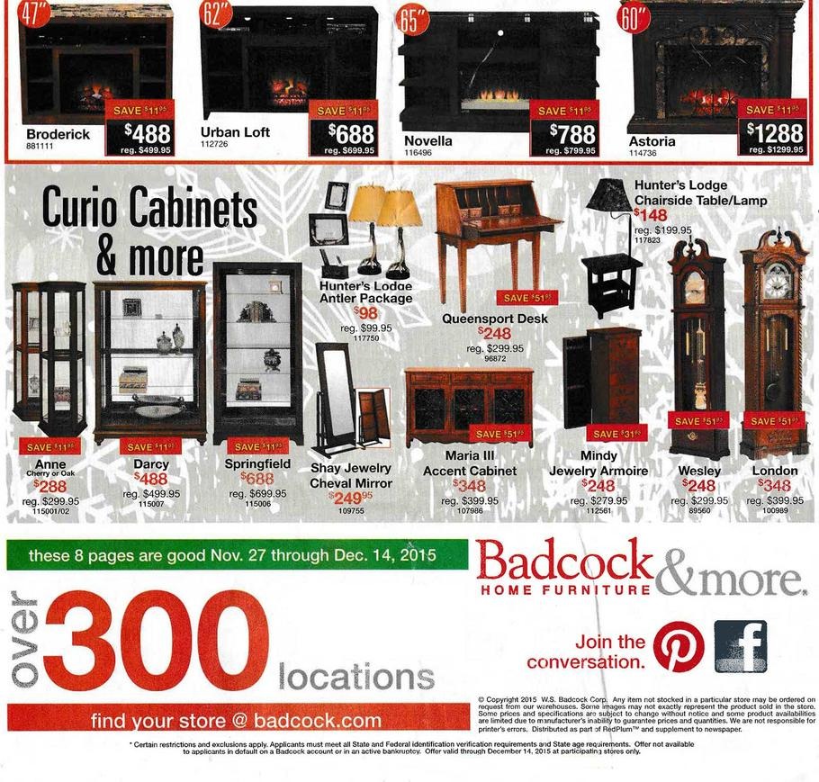 Badcock Home Furniture 2015 Black Friday Ad Page 12