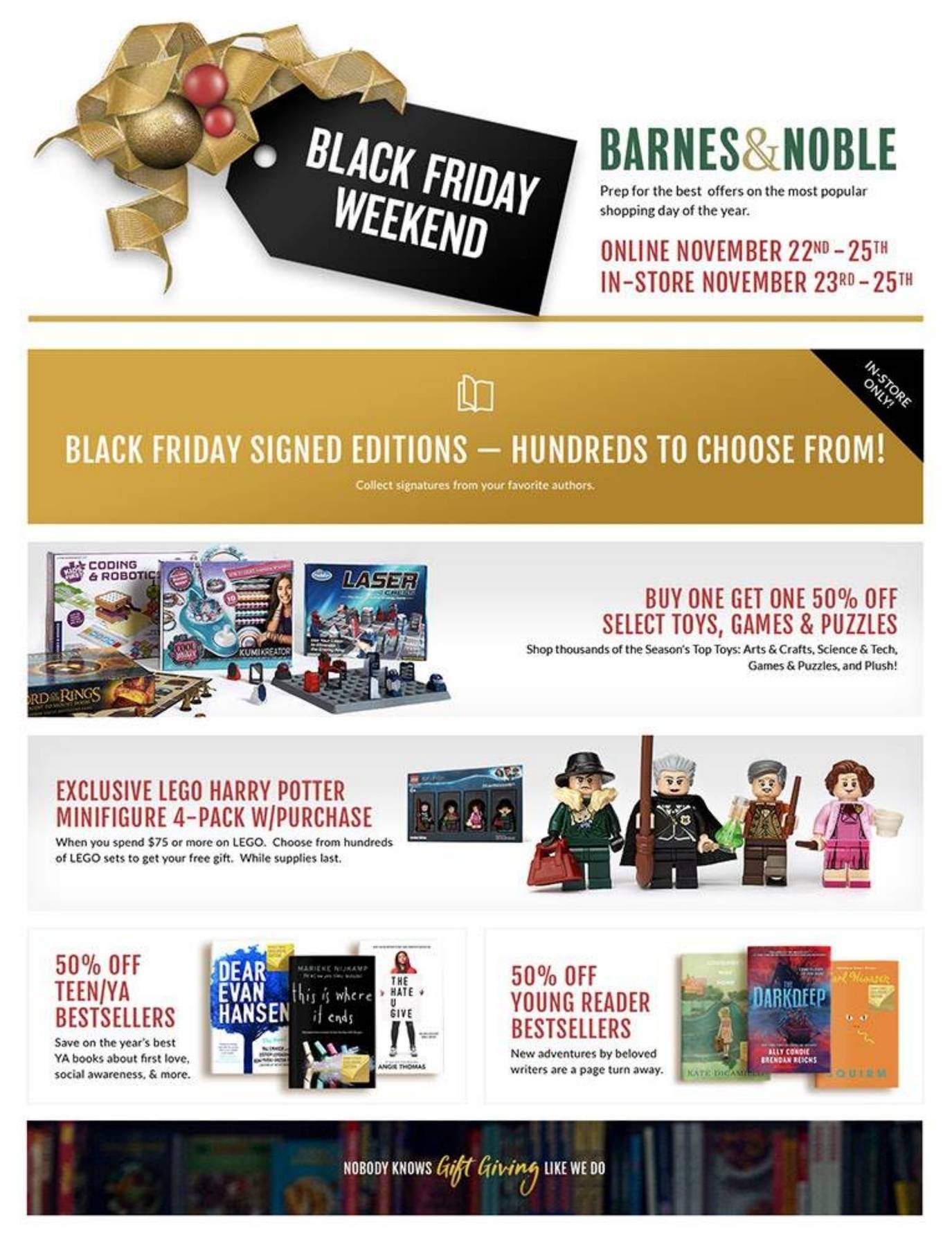 Barnes and Noble 2018 Black Friday Ad