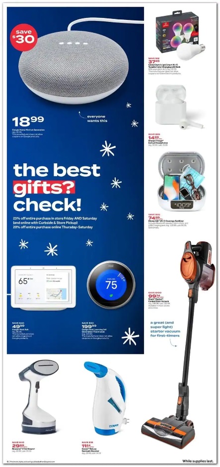 Bed Bath & Beyond 2020 Black Friday Ad Page 6