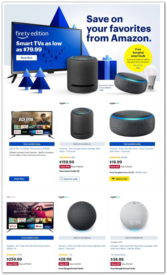 Best Buy 2020 Black Friday Ad Page 111