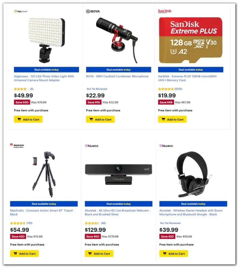 Best Buy 2020 Black Friday Ad Page 123