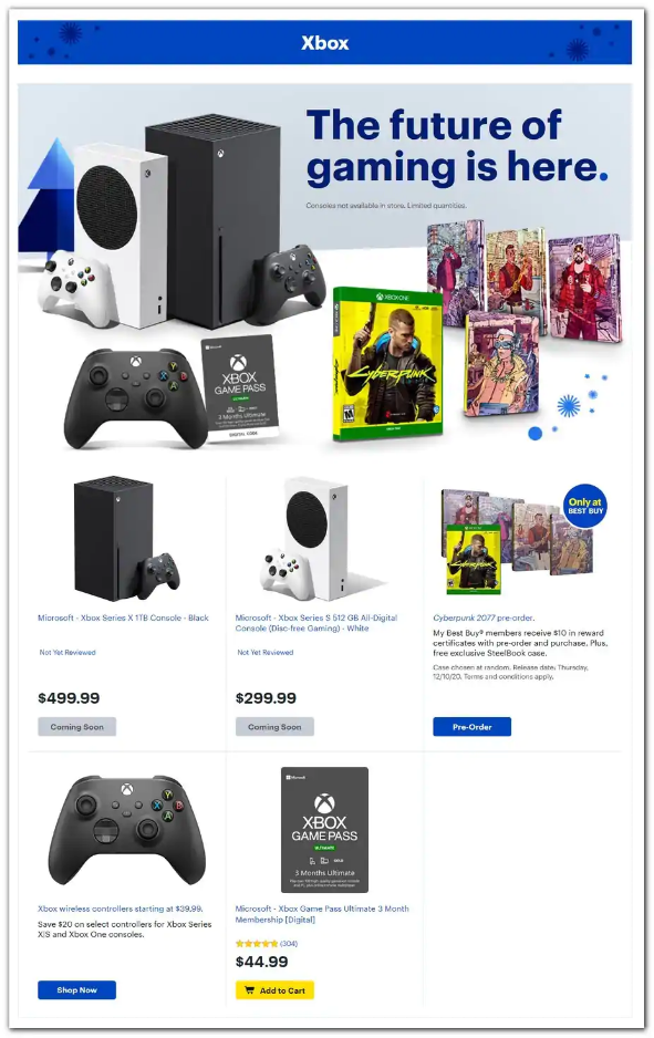 Best Buy 2020 Black Friday Ad Page 33