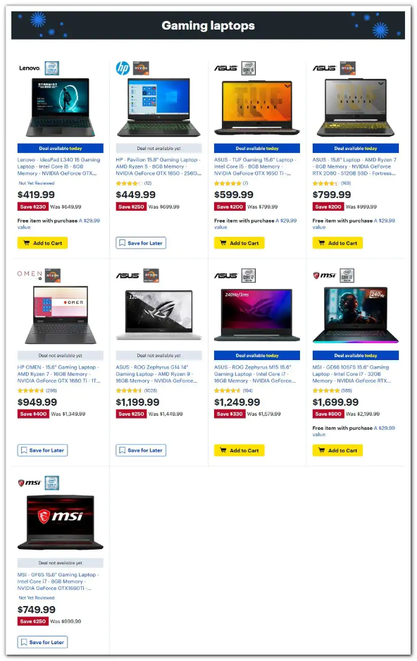 Best Buy 2020 Black Friday Ad Page 76