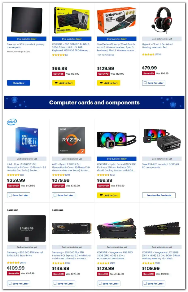 Best Buy 2020 Black Friday Ad Page 78