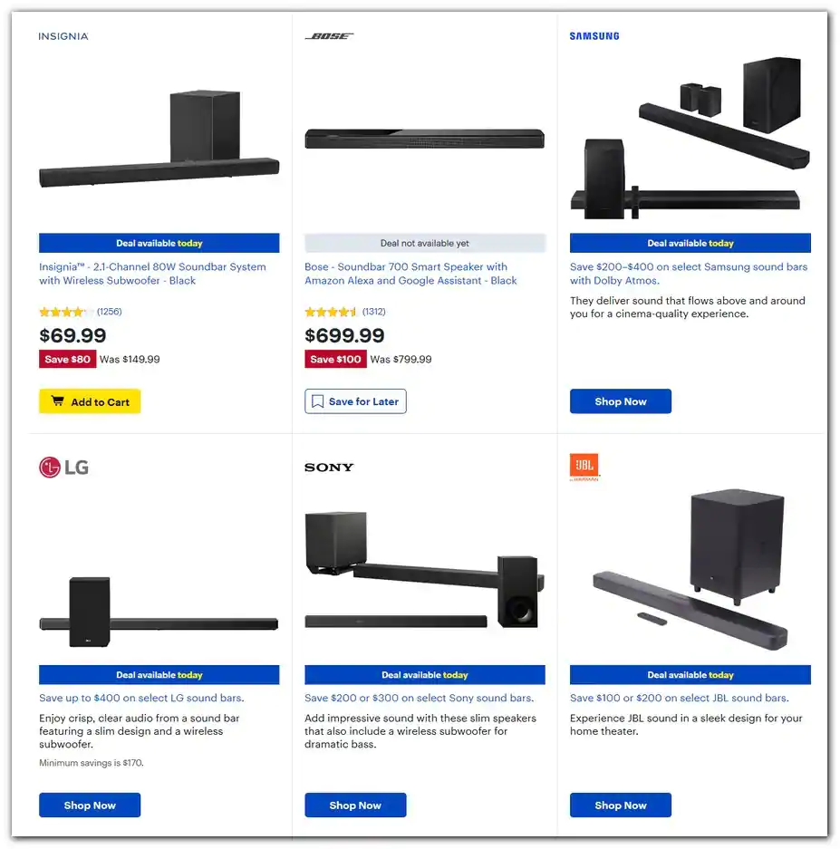 Best Buy 2020 Black Friday Ad Page 82