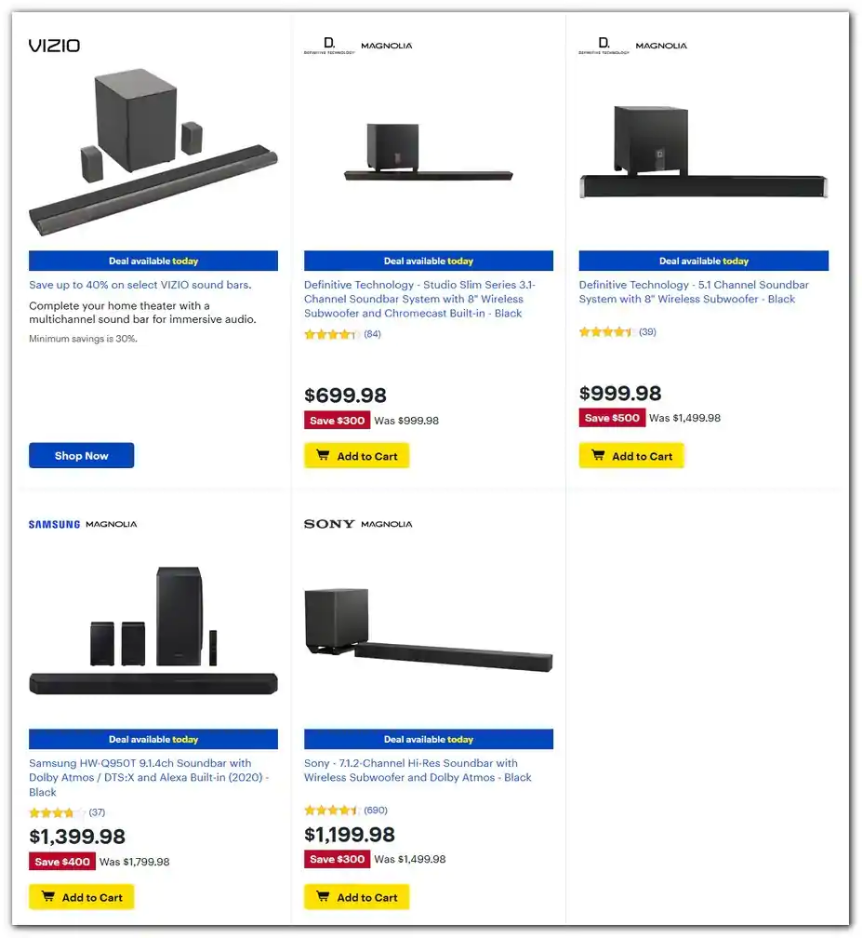 Best Buy 2020 Black Friday Ad Page 83