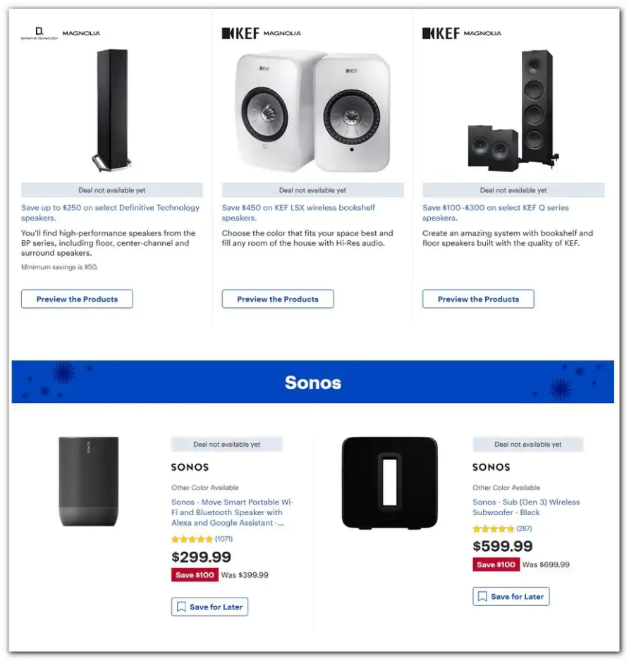 Best Buy 2020 Black Friday Ad Page 85