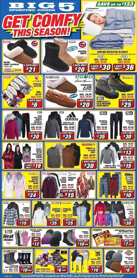 Big 5 Sporting Goods 2020 Black Friday Ad Page 2