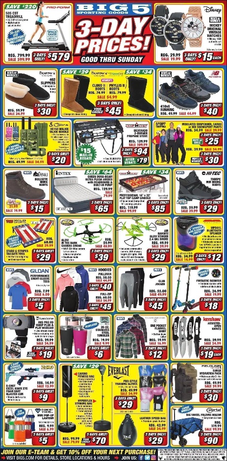 Big 5 Sporting Goods 2020 Black Friday Ad Page 6
