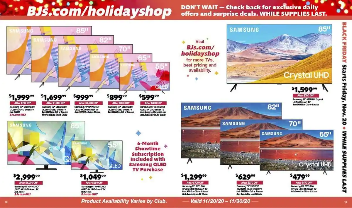 BJ's Wholesale Club 2020 Black Friday Ad Page 12