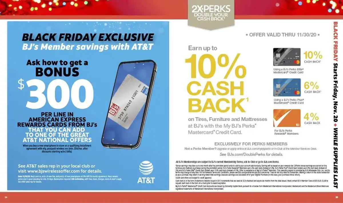BJ's Wholesale Club 2020 Black Friday Ad Page 20