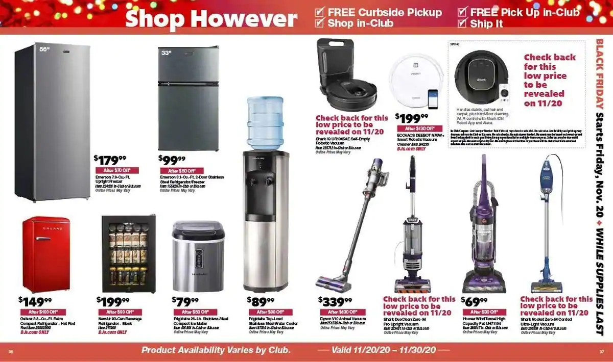BJ's Wholesale Club 2020 Black Friday Ad Page 21