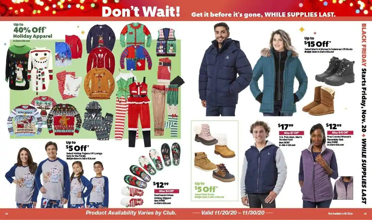BJ's Wholesale Club 2020 Black Friday Ad Page 25