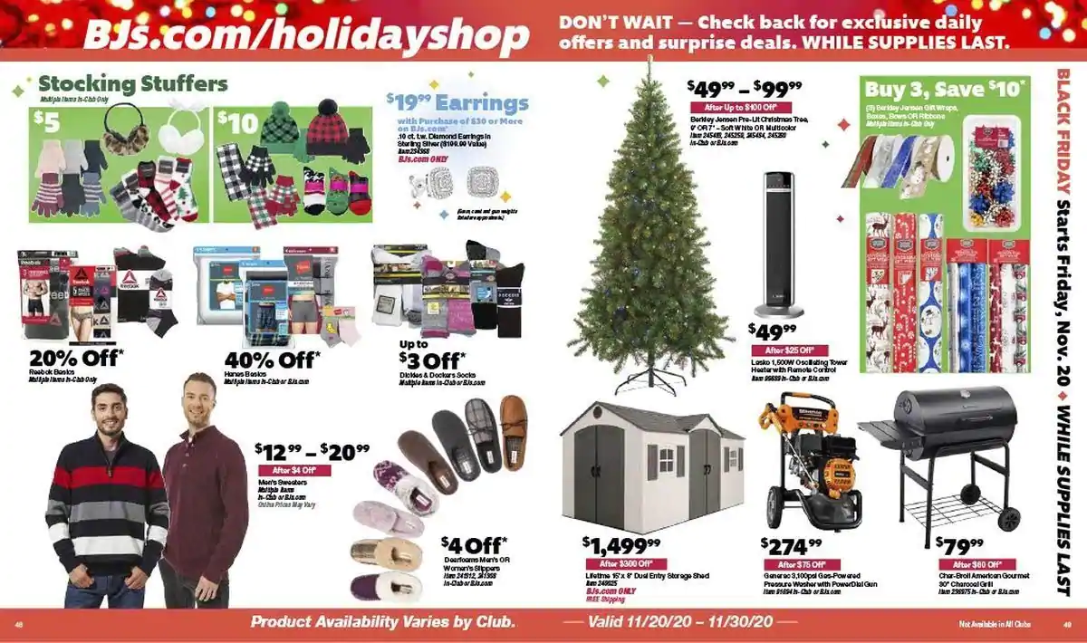 BJ's Wholesale Club 2020 Black Friday Ad Page 27