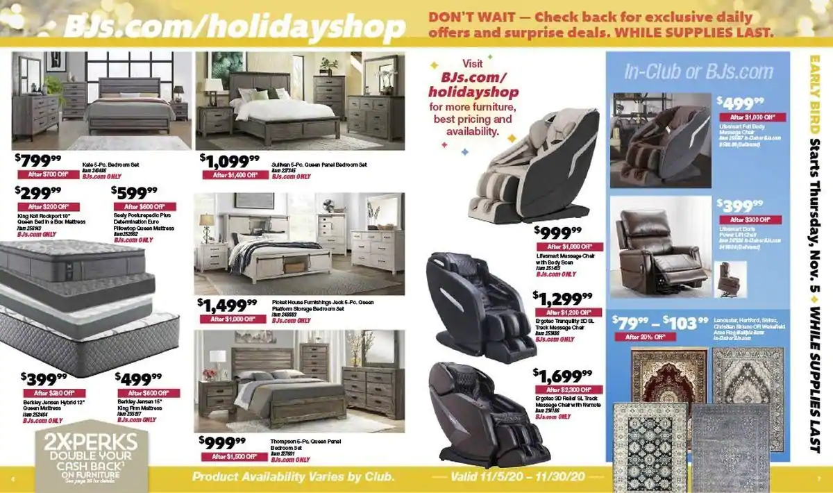 BJ's Wholesale Club 2020 Black Friday Ad Page 6