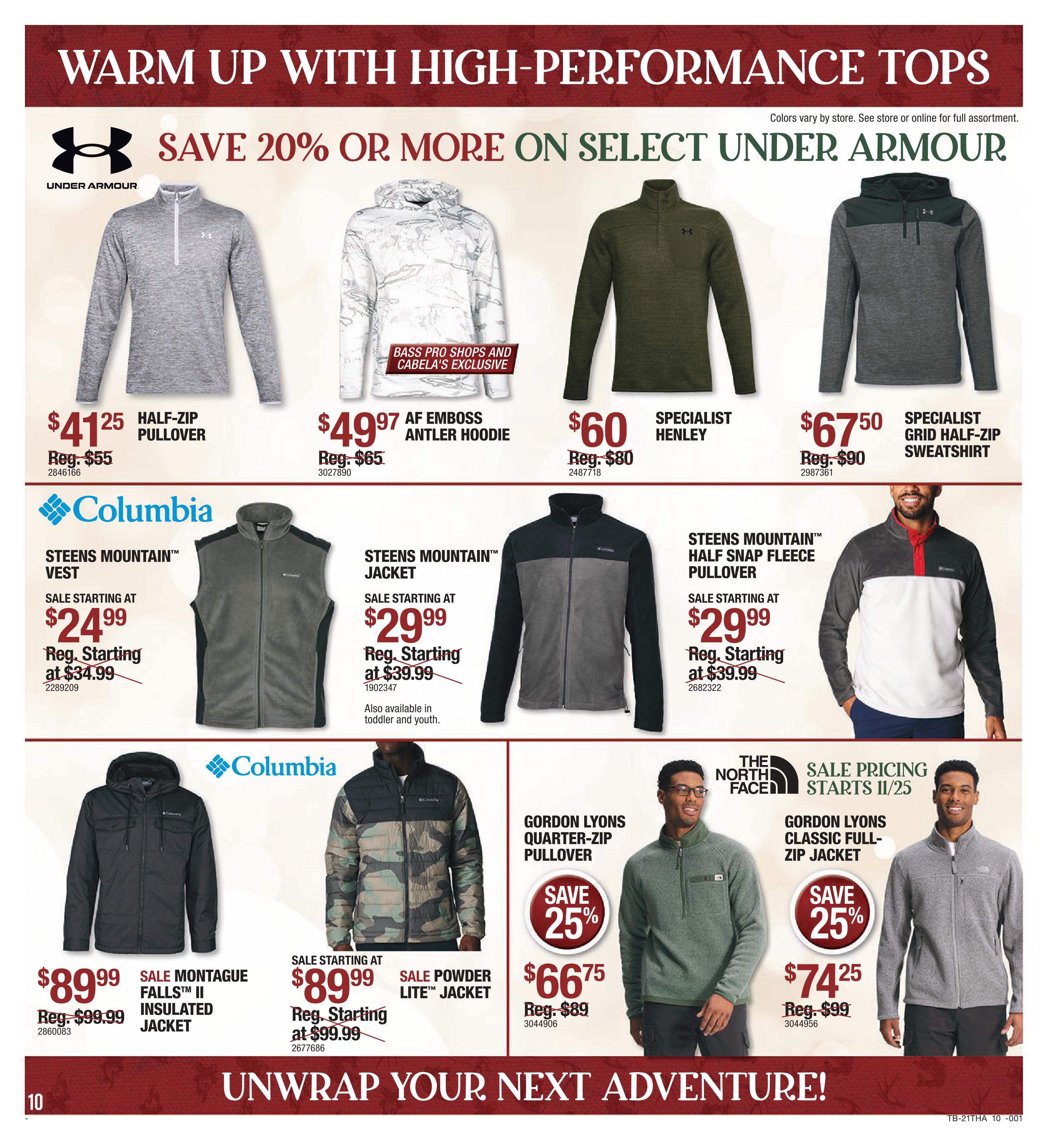Cabela's 2021 Black Friday Ad Page 10