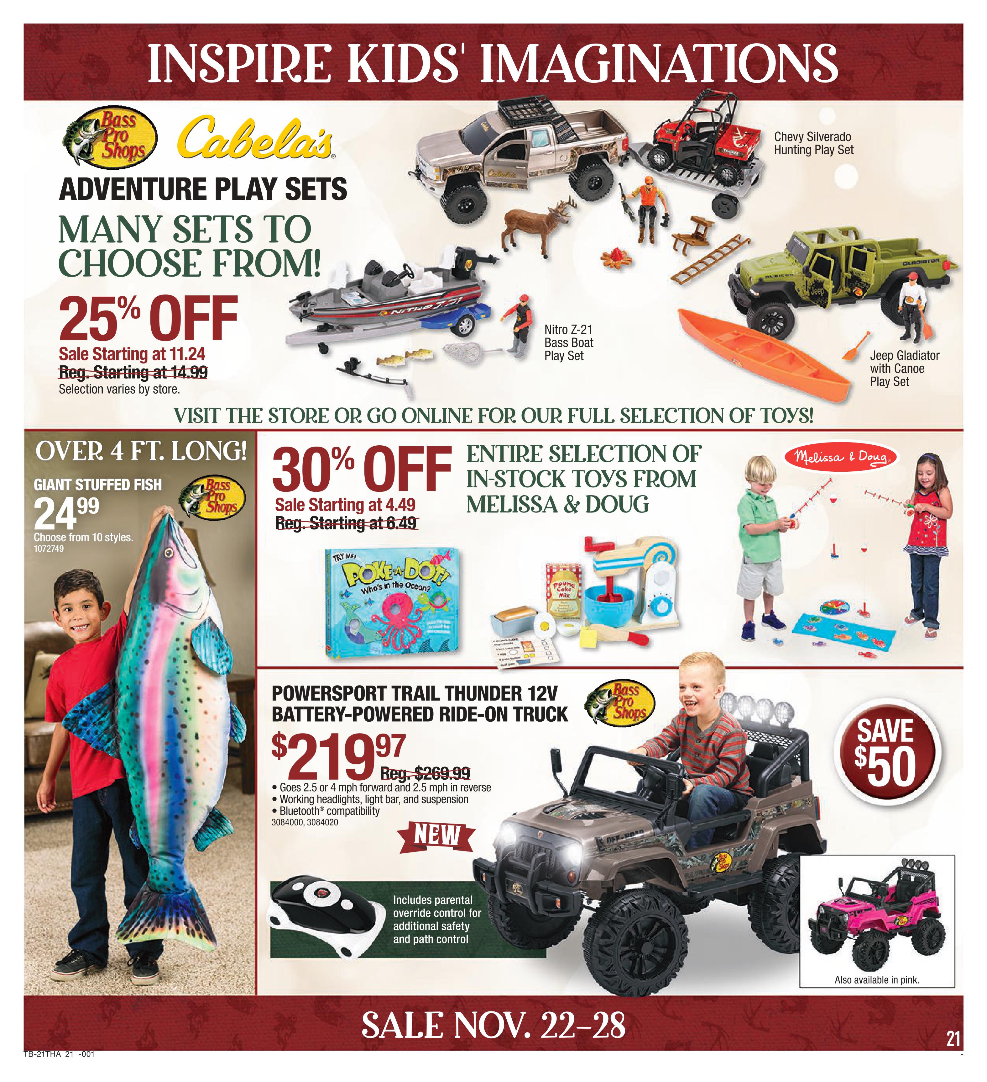 Cabela's 2021 Black Friday Ad Page 21
