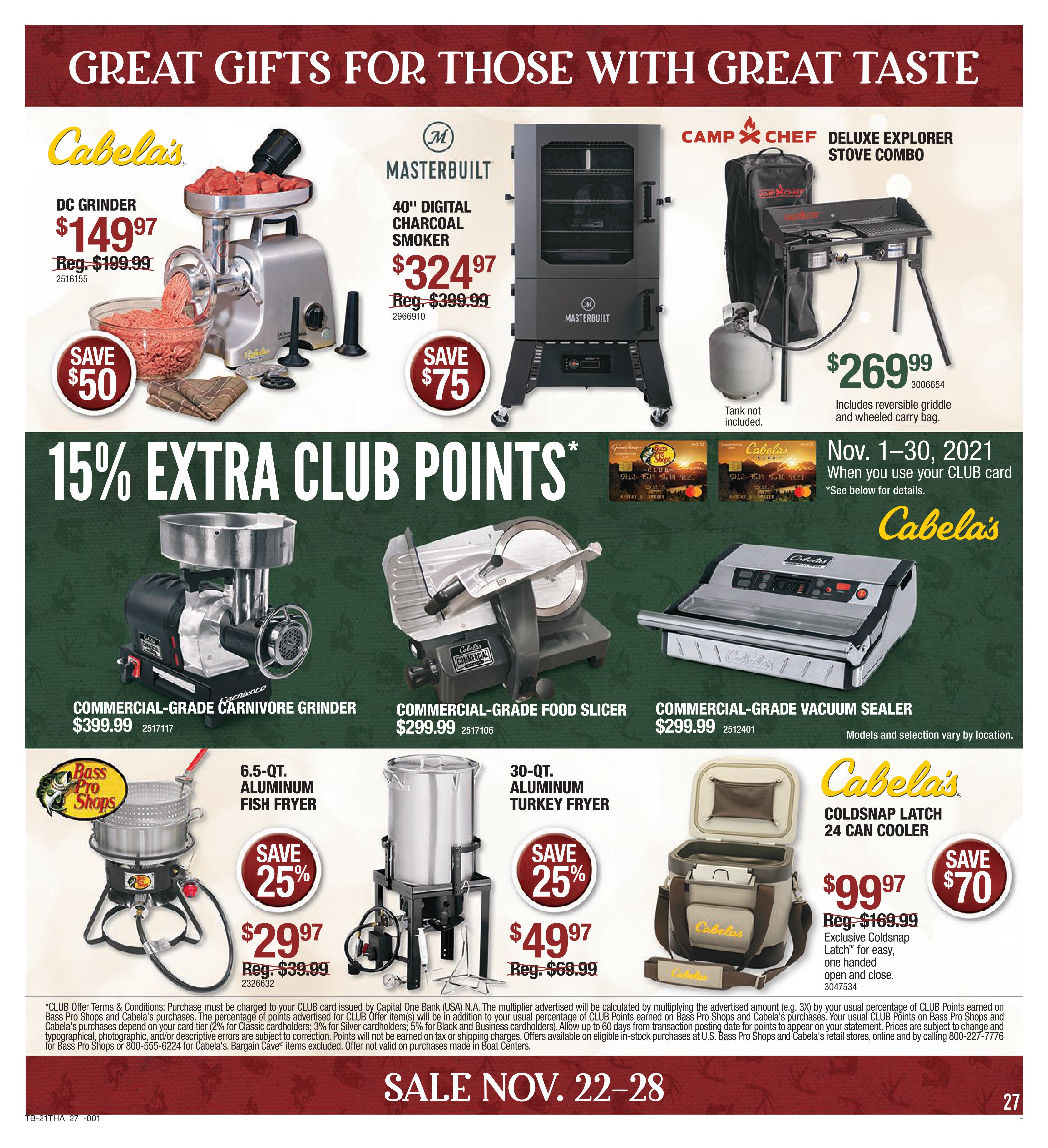 Cabela's 2021 Black Friday Ad Page 27