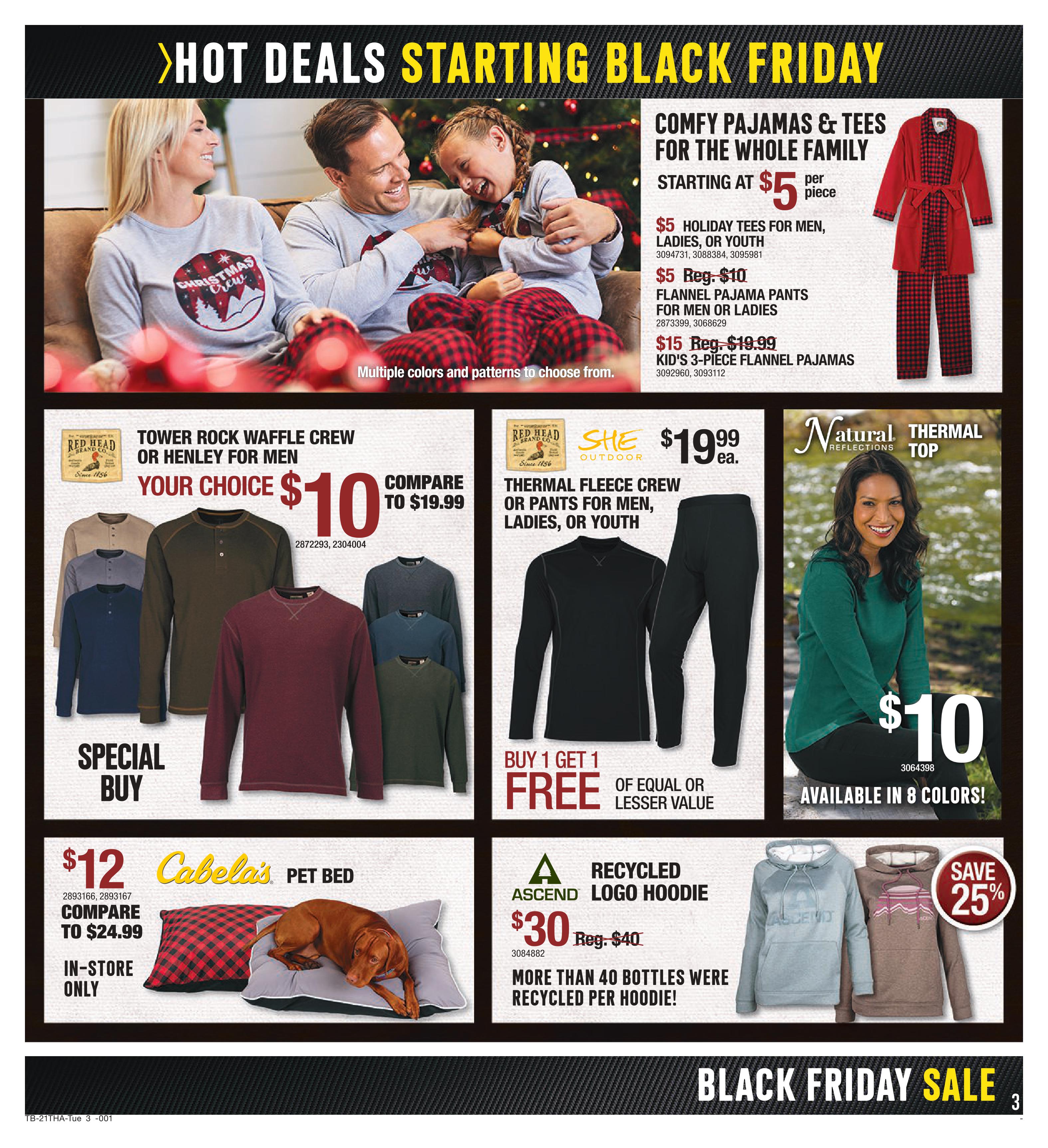 Cabela's 2021 Black Friday Ad Page 3