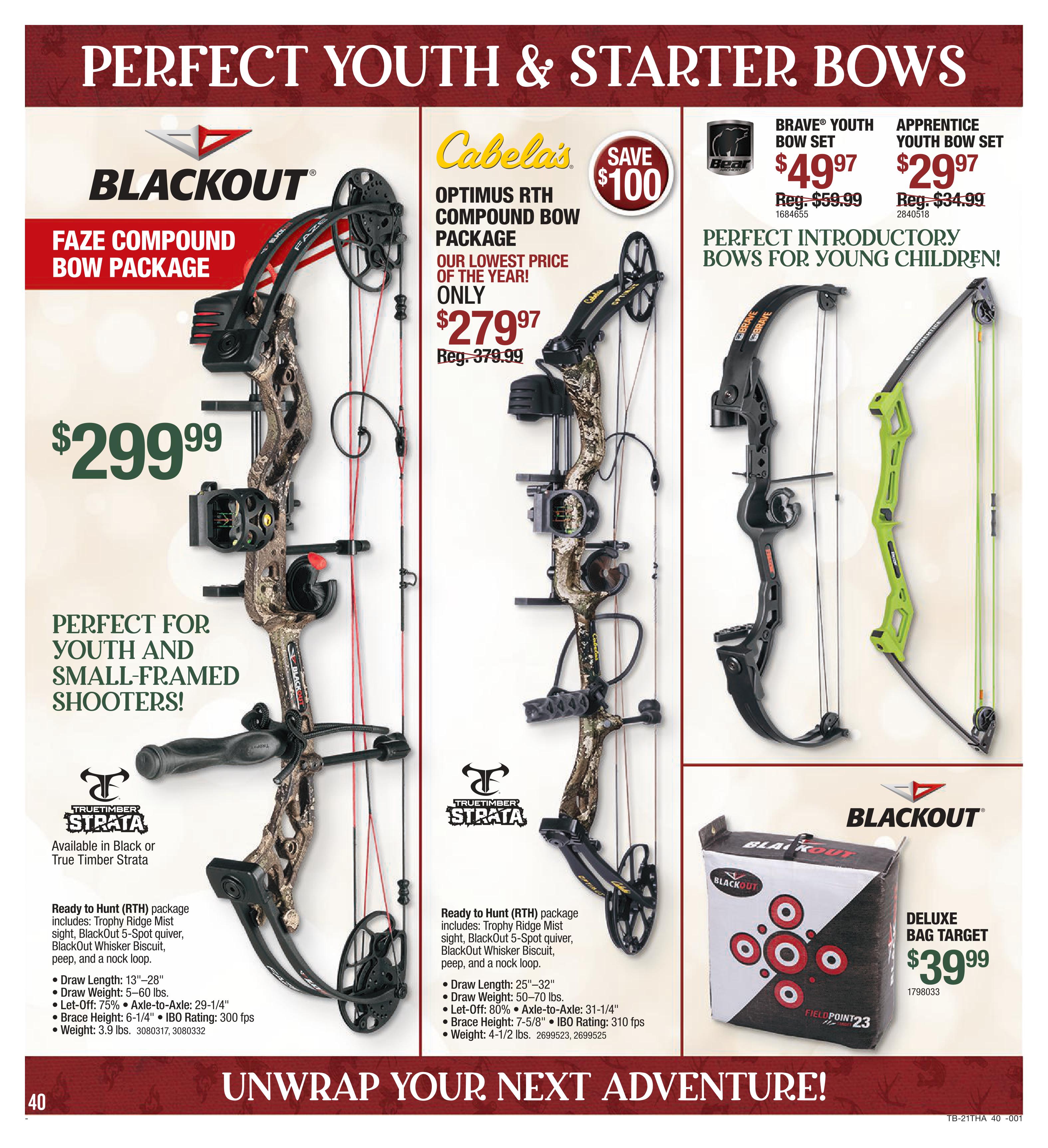 Cabela's 2021 Black Friday Ad Page 40