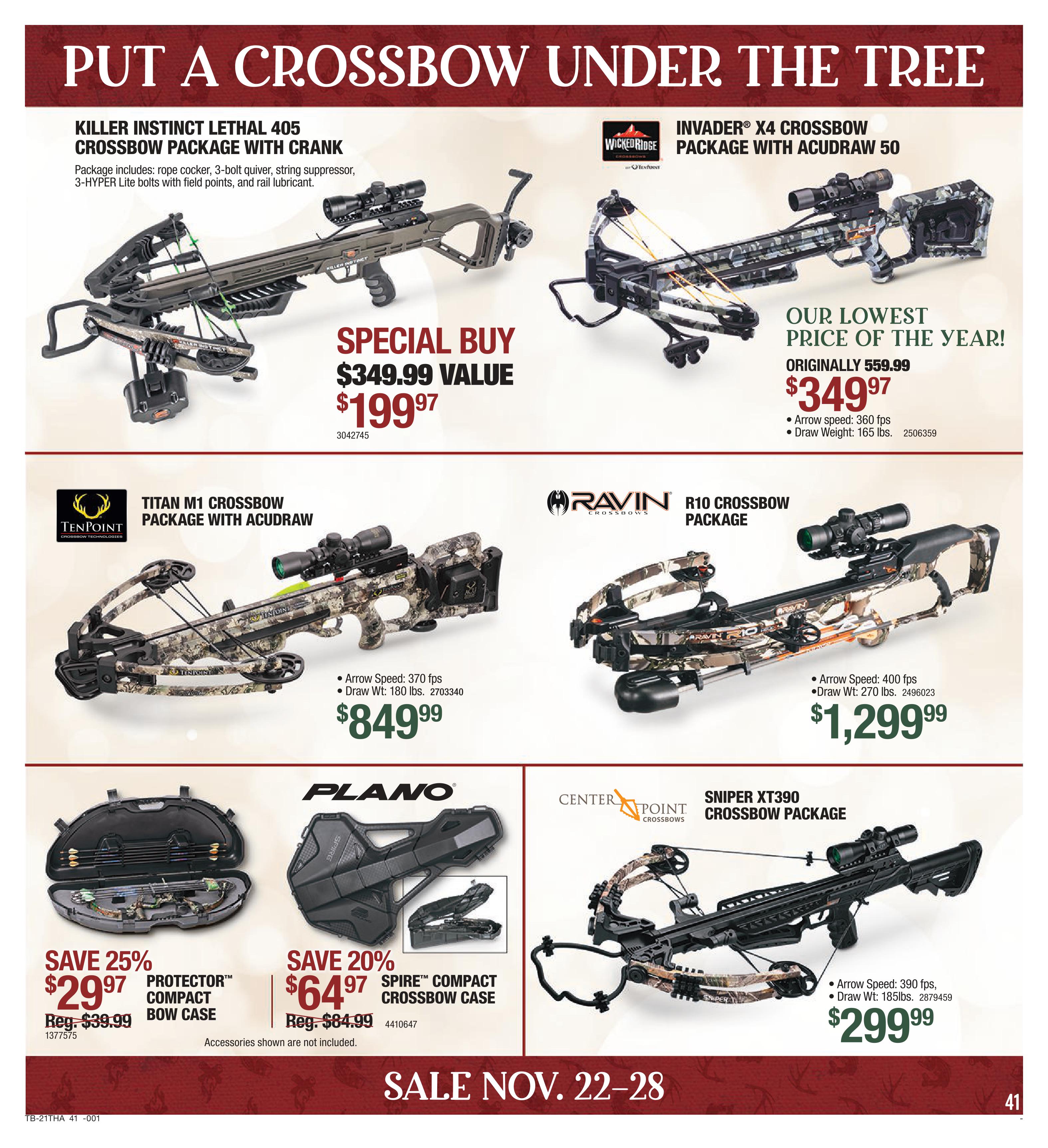 Cabela's 2021 Black Friday Ad Page 41