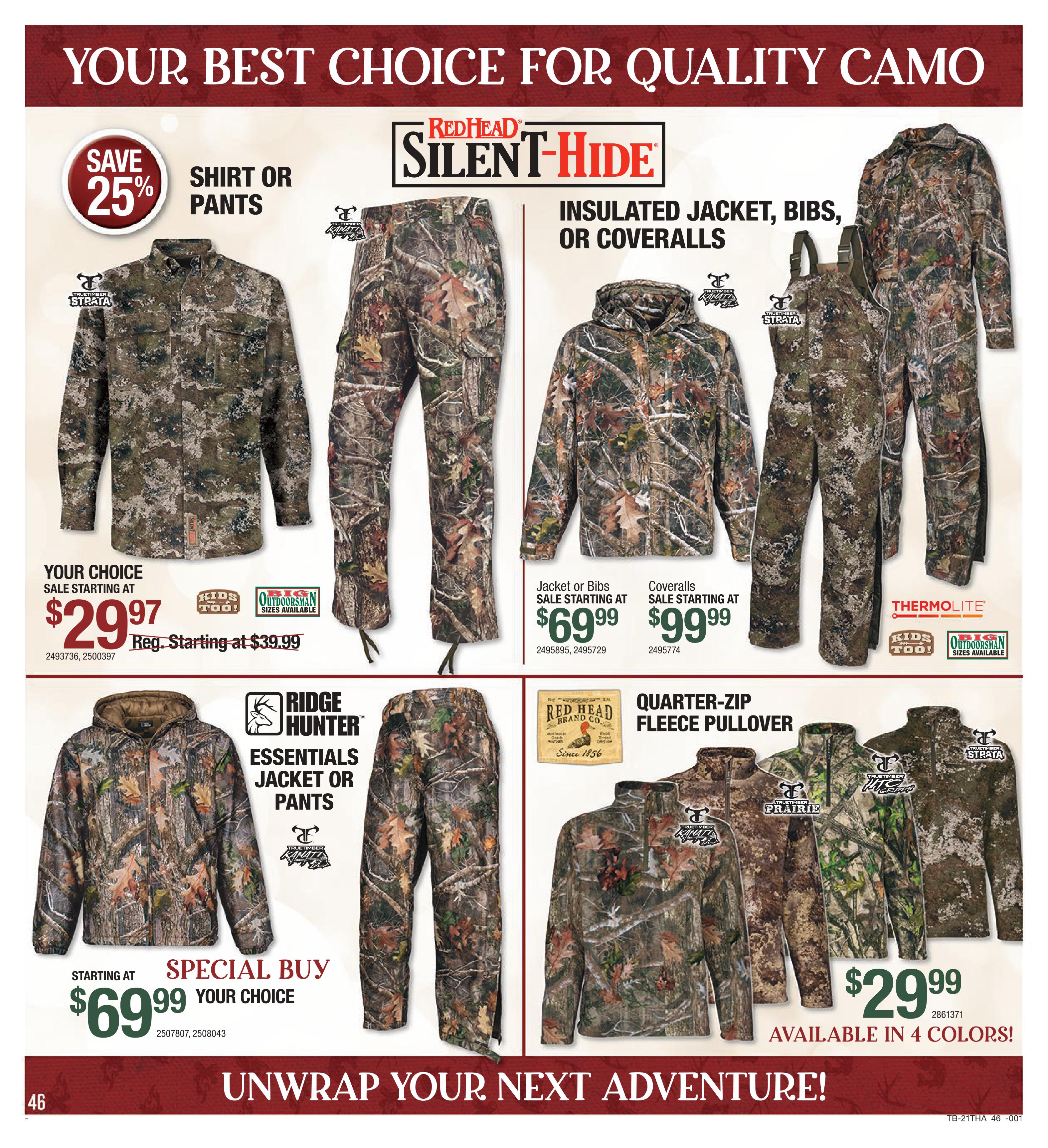 Cabela's 2021 Black Friday Ad Page 46