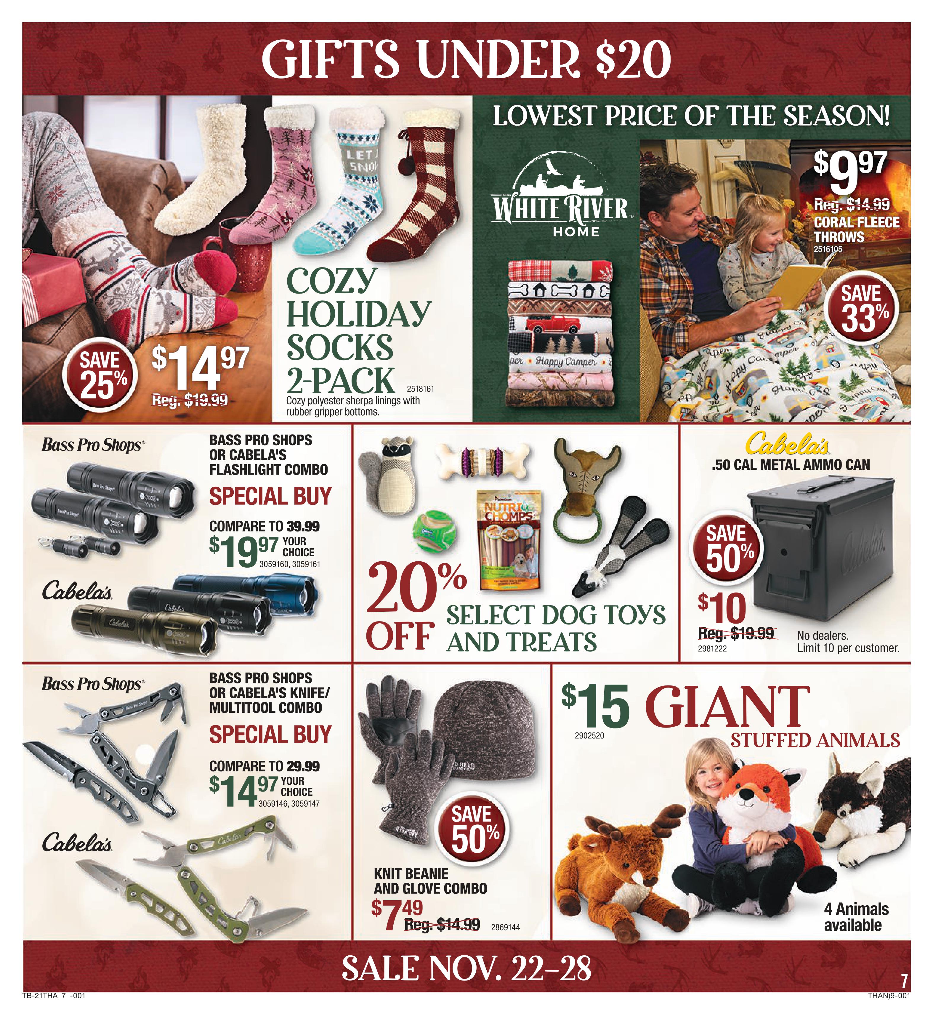 Cabela's 2021 Black Friday Ad Page 7