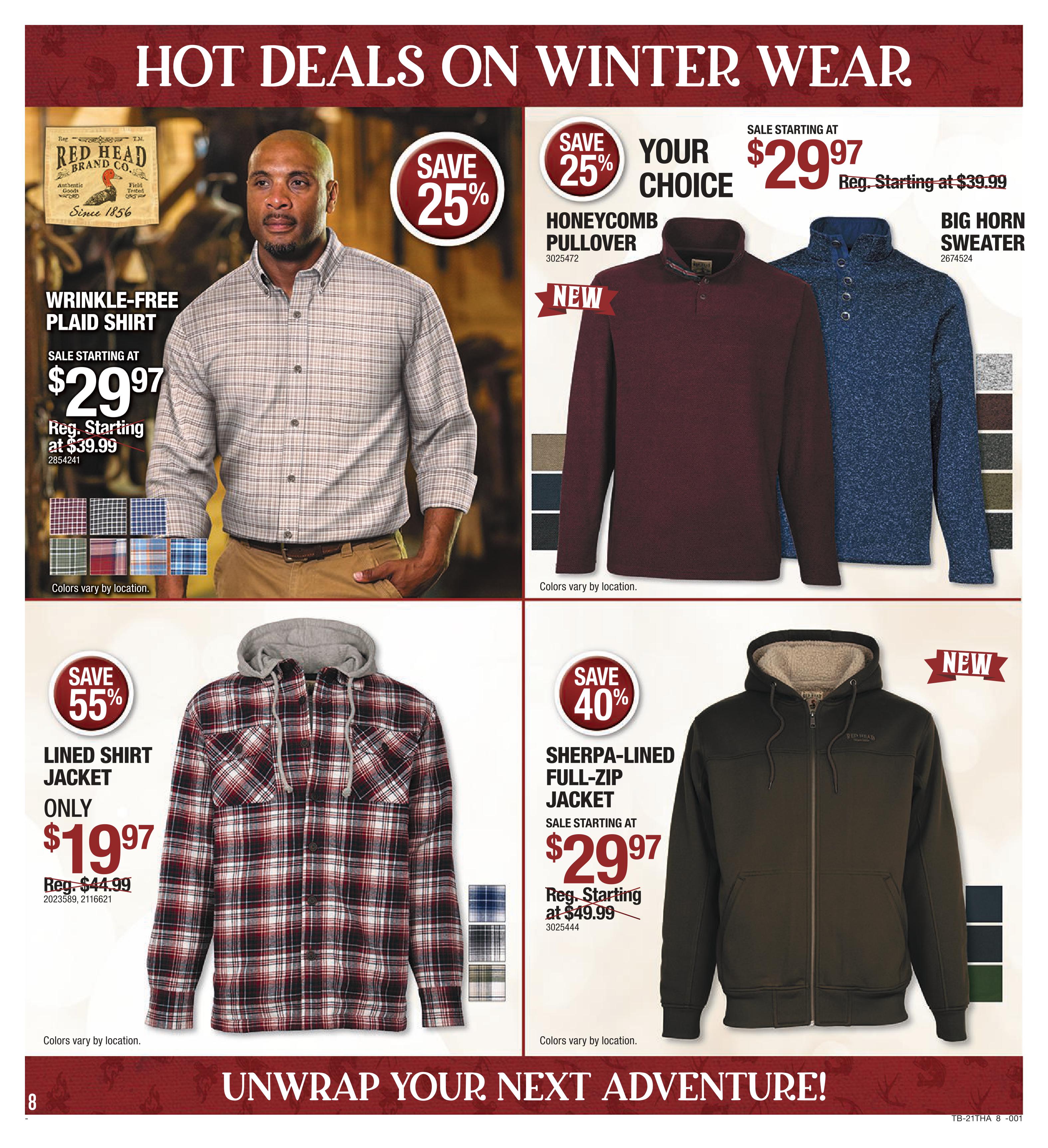 Cabela's 2021 Black Friday Ad Page 8