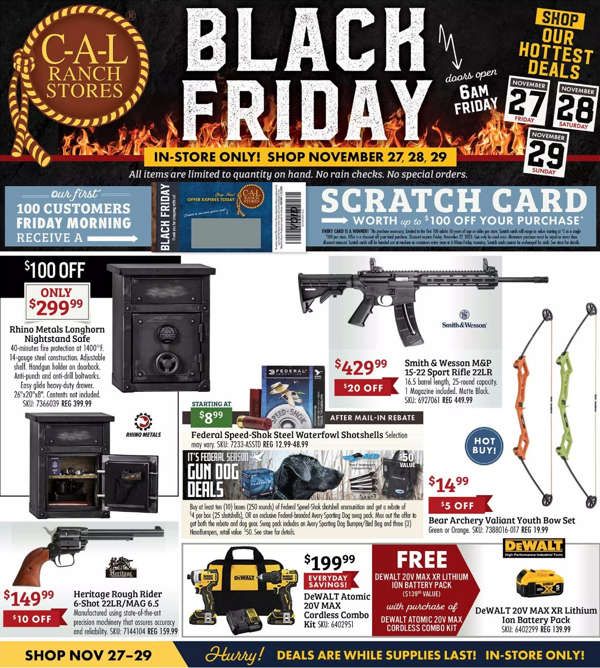 Cal Ranch Stores 2020 Black Friday Ad Frugal Buzz
