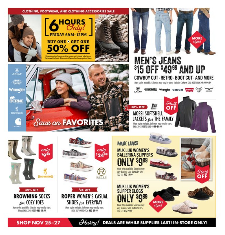 Cal Ranch Stores 2022 Black Friday Ad Page 2