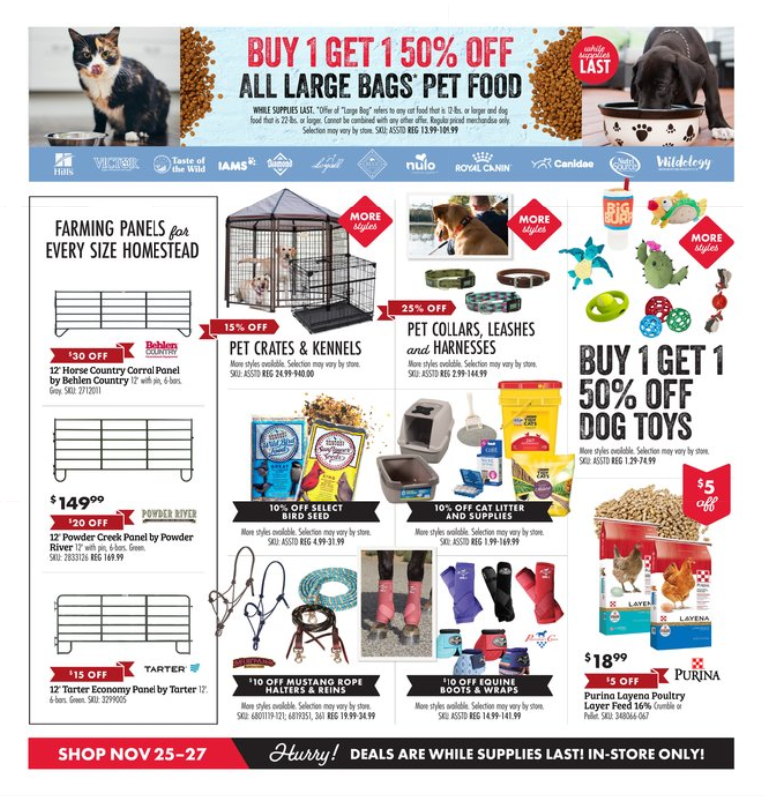 Cal Ranch Stores 2022 Black Friday Ad Page 7