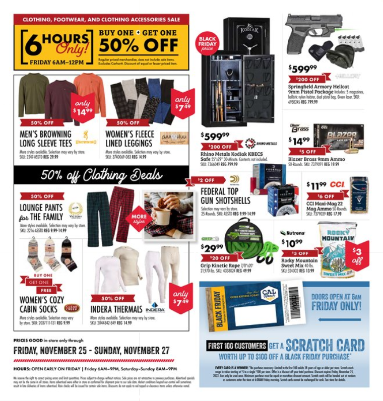 Cal Ranch Stores 2022 Black Friday Ad Page 8