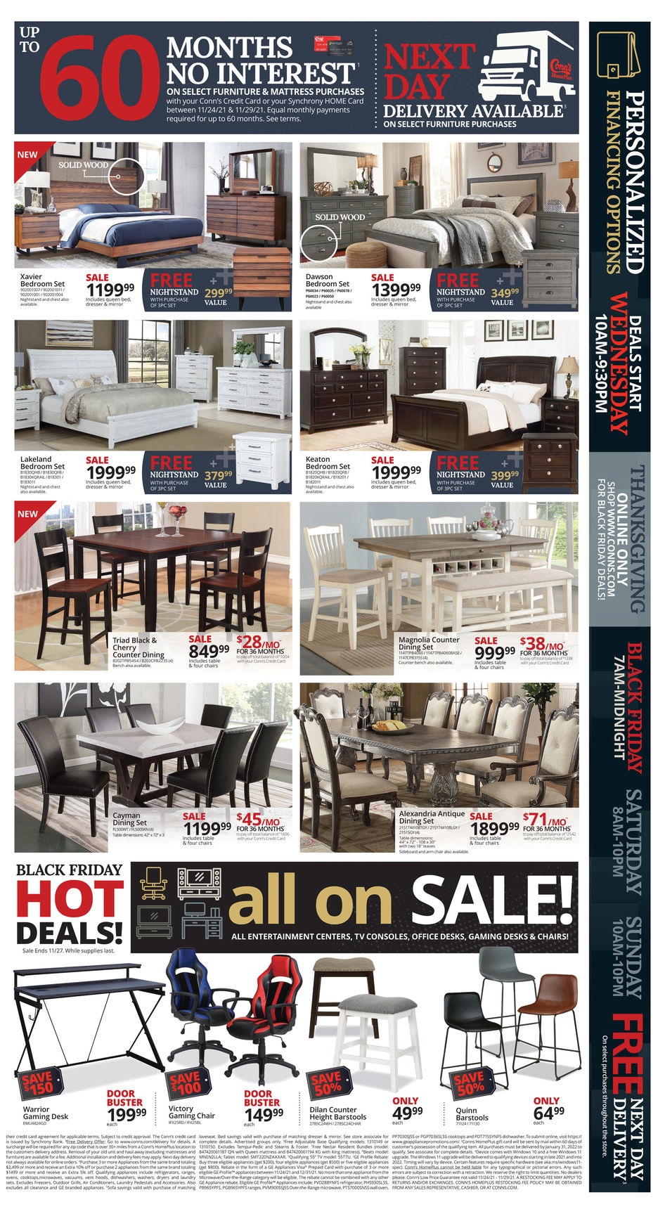 Conn's HomePlus 2021 Black Friday Ad Page 5