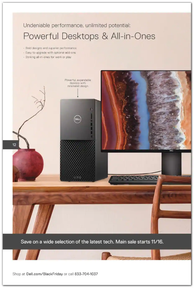 Dell Home Office 2020 Black Friday Ad Page 12