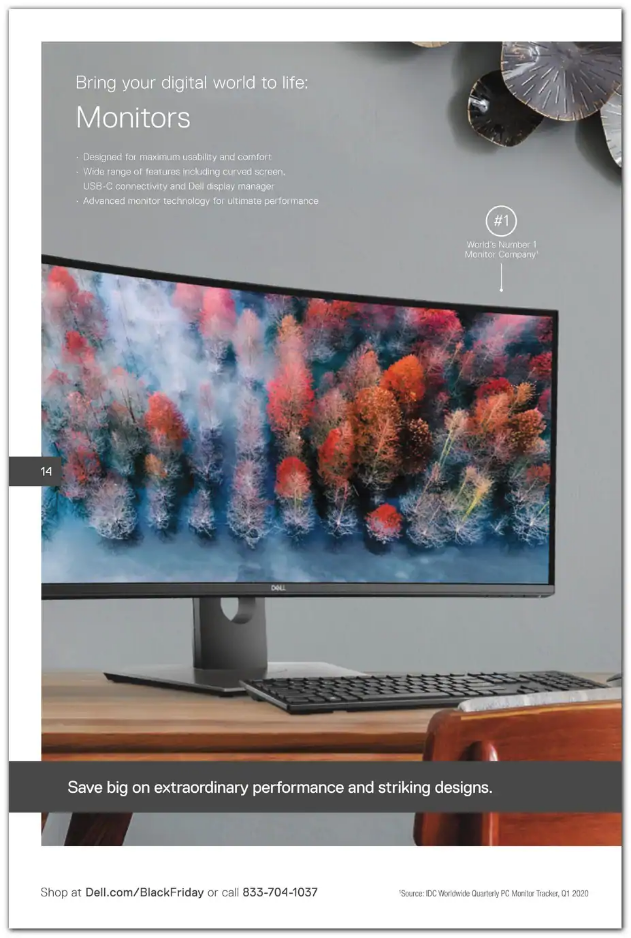 Dell Home Office 2020 Black Friday Ad Page 14