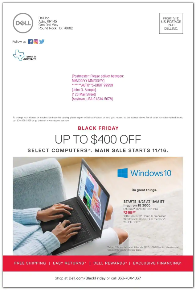 Dell Home Office 2020 Black Friday Ad Page 32