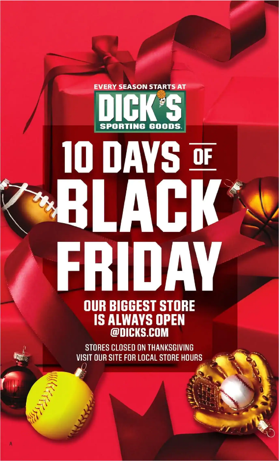 Dicks Sporting Goods 2020 Black Friday Ad Page 1
